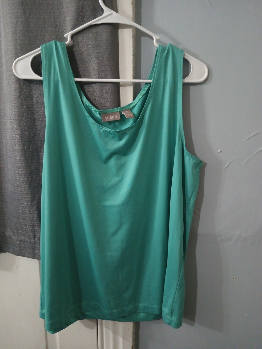 Chico's Teal Sleeveless Tank Top